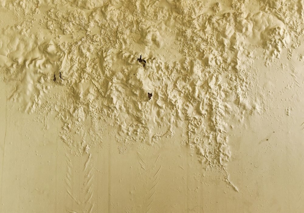 Wall cracked color by moisture humidity